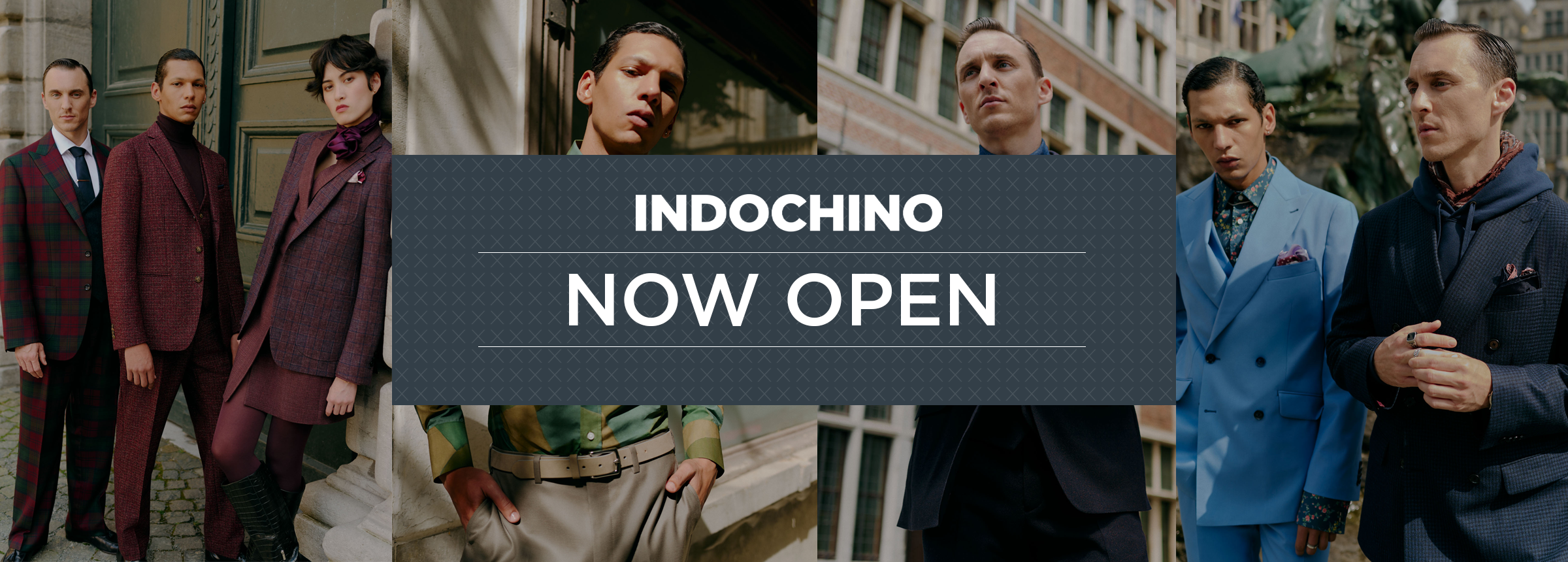 Indochino Now Open Hero Image