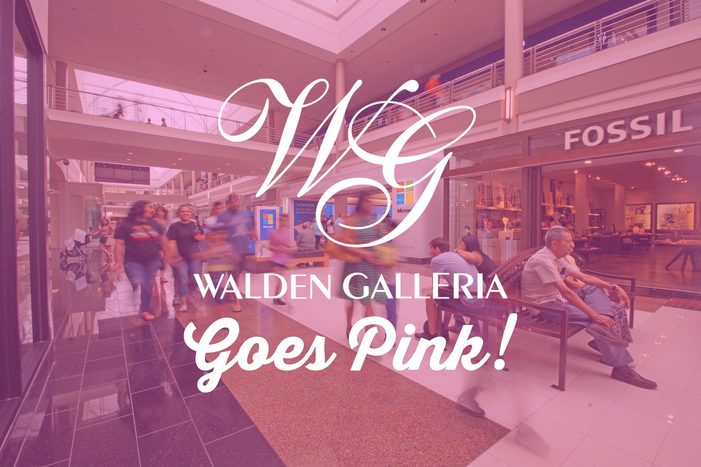 pink walden galleria