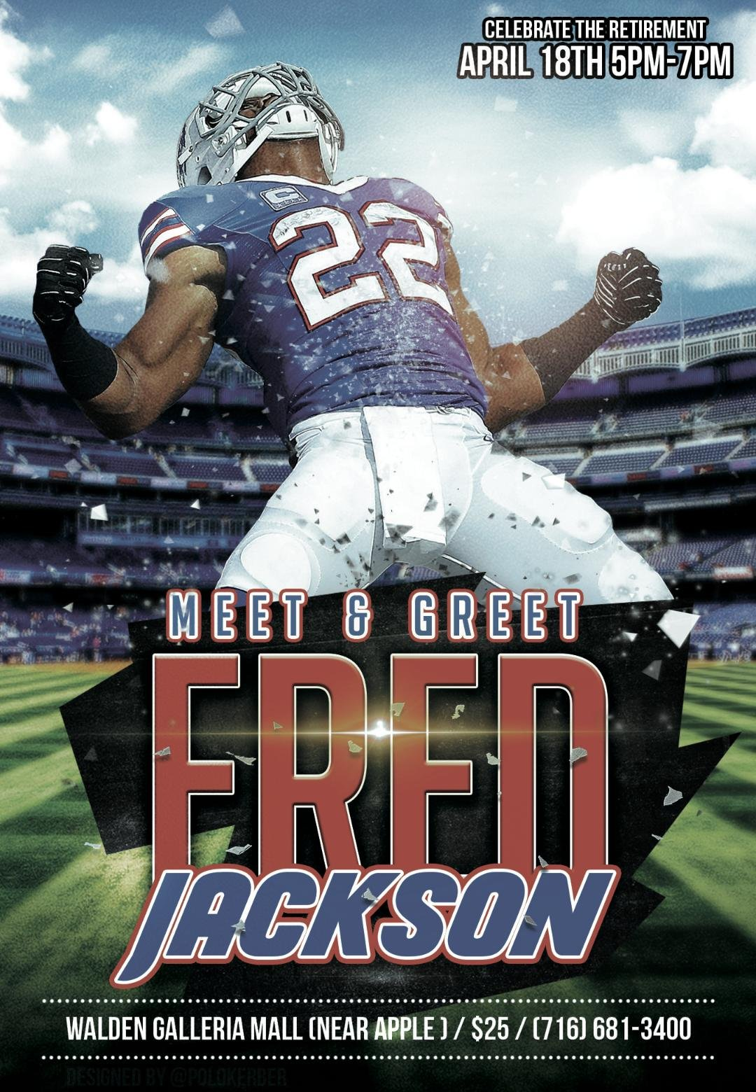 FRED JACKSON Buffalo Bills GAME PROGRAM Tennessee Titans 10/21/12 jersey  card