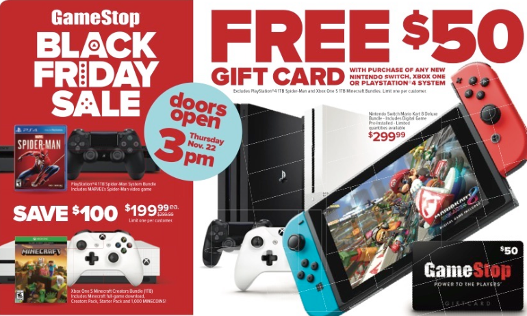 Nintendo, PlayStation, And Xbox Gift Cards Are On Sale For Black