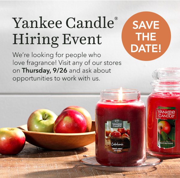 Yankee Candle Hiring Event Walden Galleria 6199