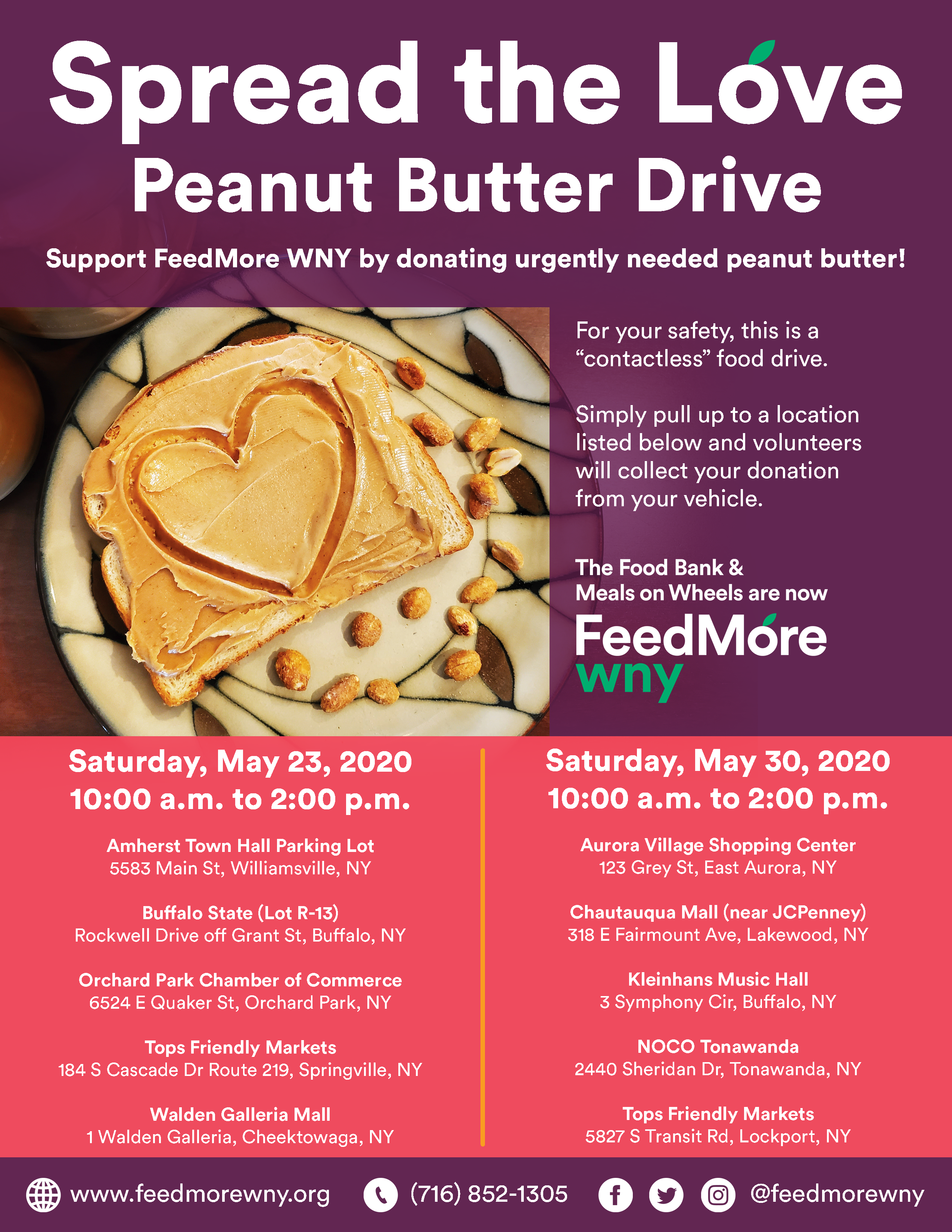 Spread the Love Food Drive (2/12 - 2/15)