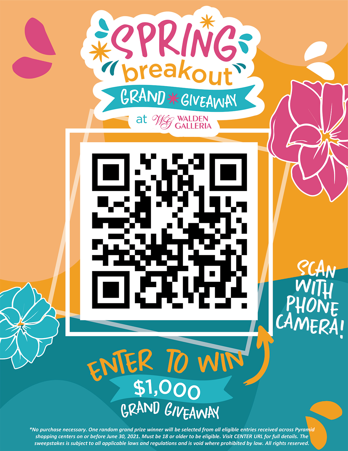 Spring Breakout Grand Giveaway! Walden Galleria