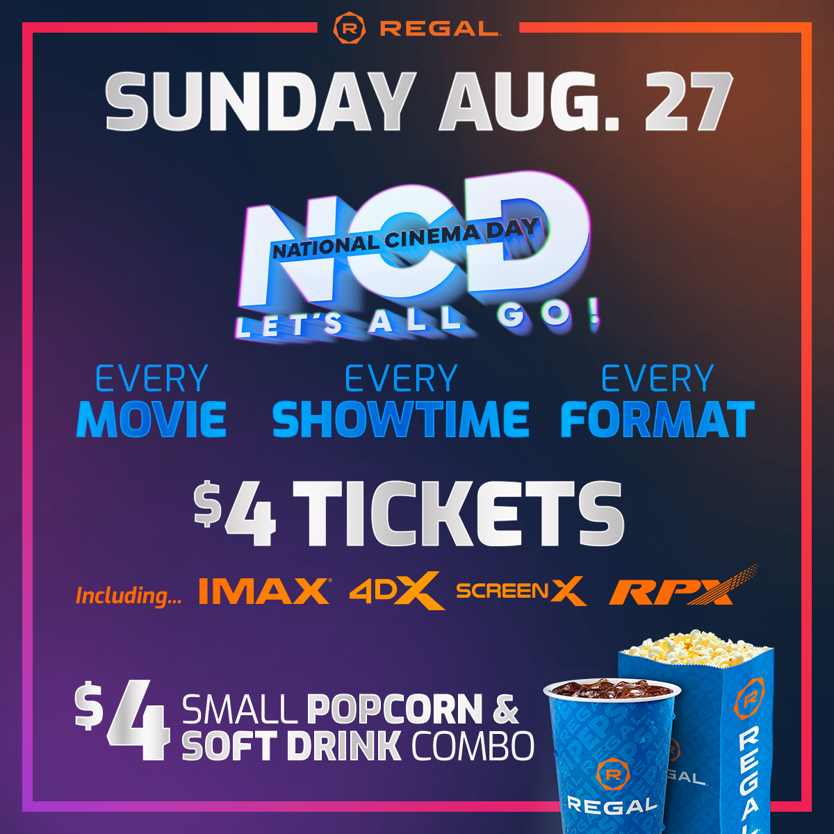 $4 National Cinema Day 2024 Theme - Dosi Nanine