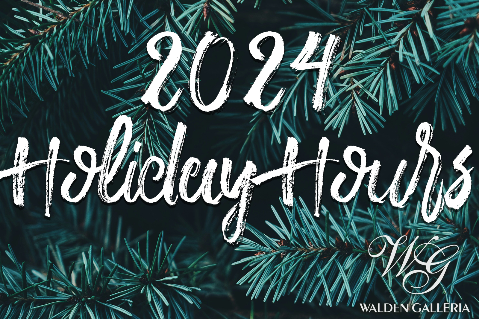 2024 Holiday Hours Website Graphic