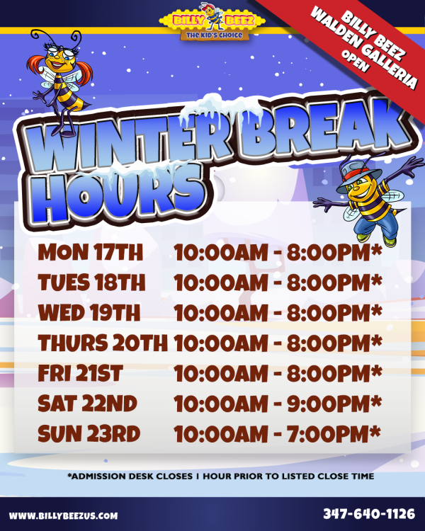 BB 2025 Winter Break Hours Post WALD